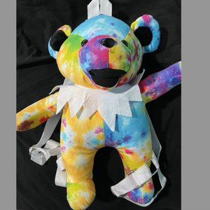 GRATEFUL DEAD DANCING BEAR PLUSH MINI BACKPACK- BIOWORLD